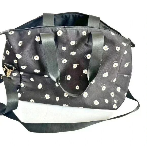 Alice+Olivia Daisy Print Duffle Bag Fabfitfun by Stacey Bendet - Picture 2 of 11